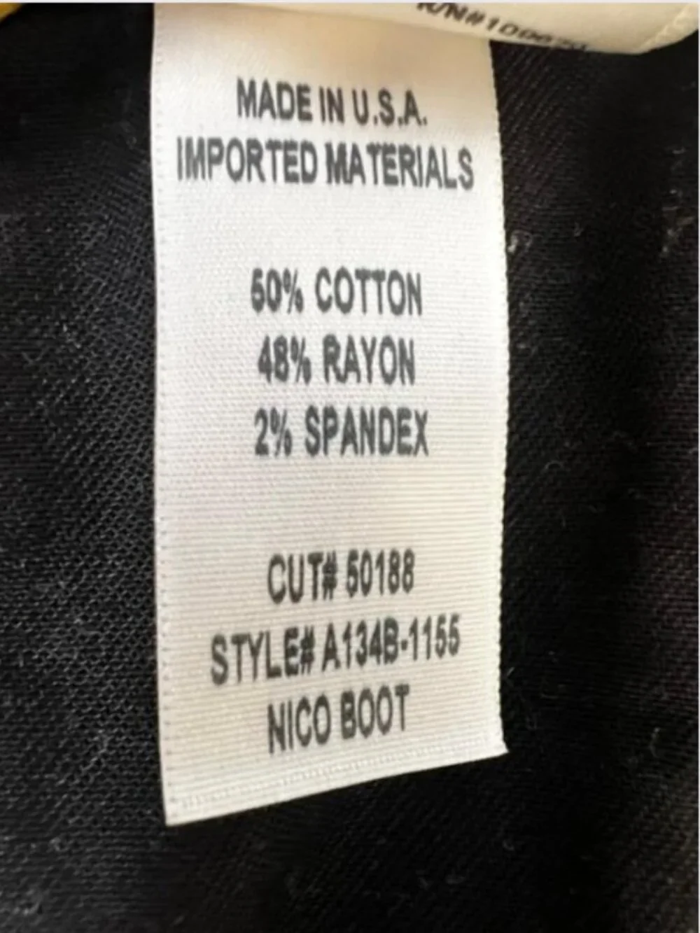 Agolde Nico Ultra High-Rise Velvet in Super Bloom Bootcut Jeans – Size 28 - NWOT - Picture 9 of 11
